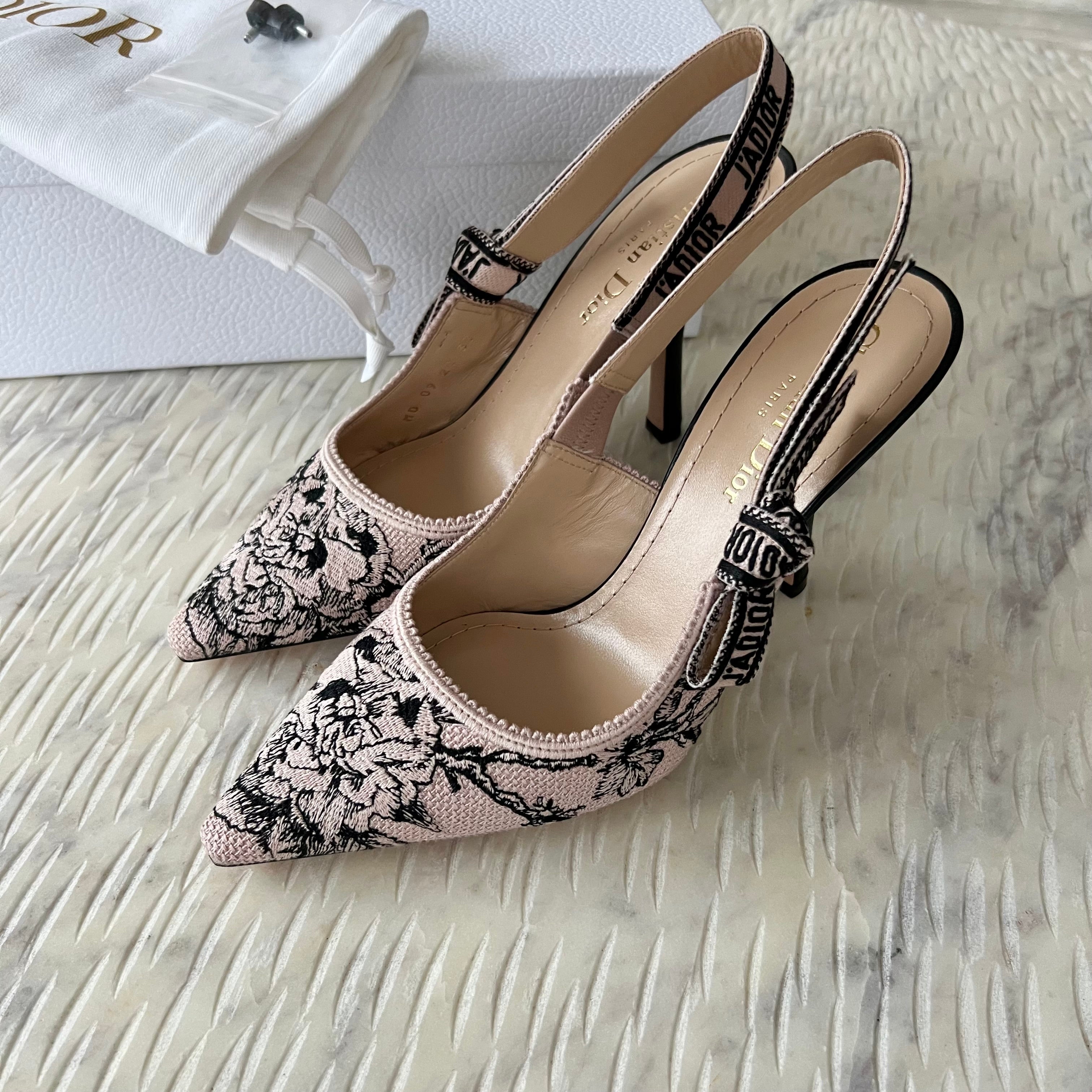 Christian Dior slingback pumps