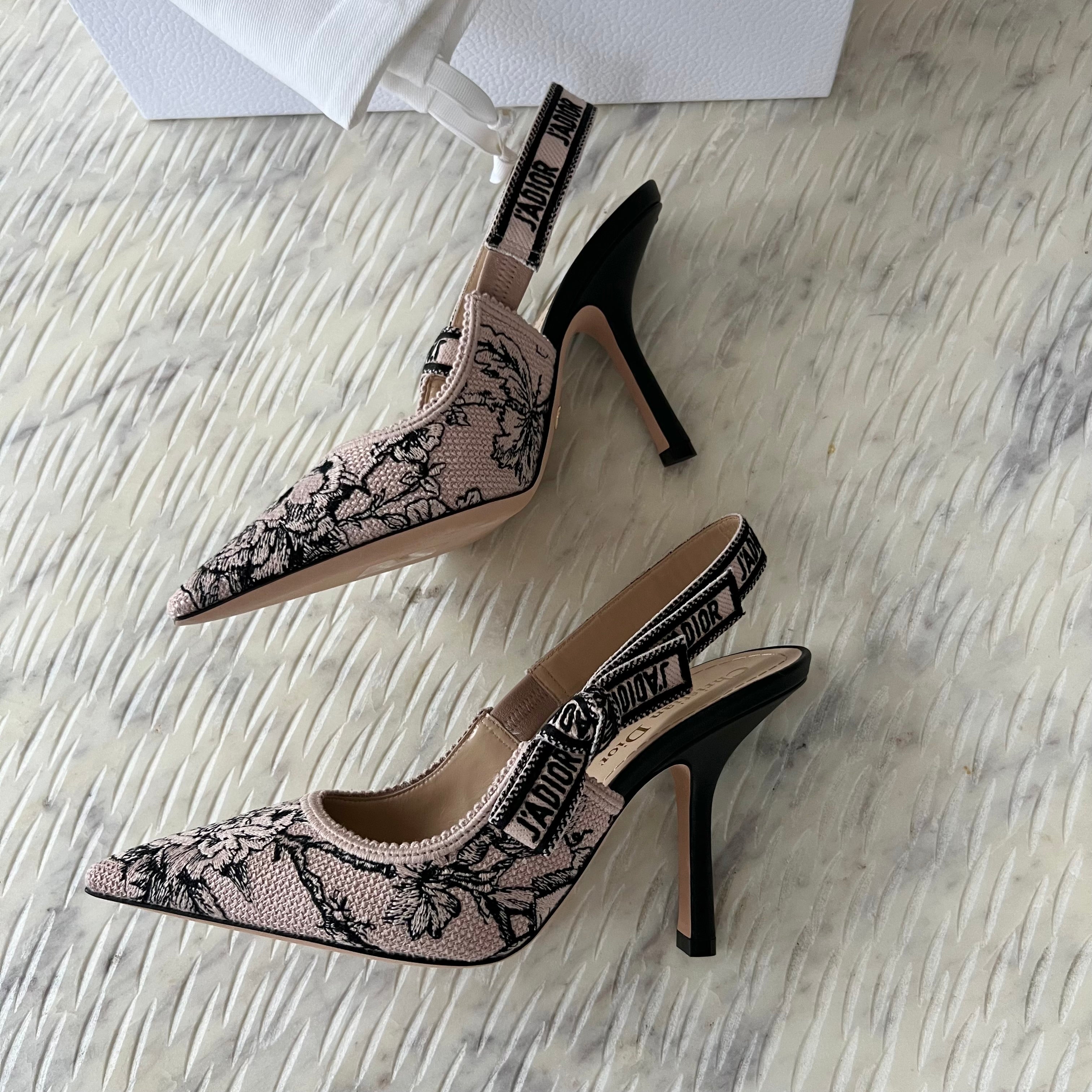 Christian Dior slingback pumps