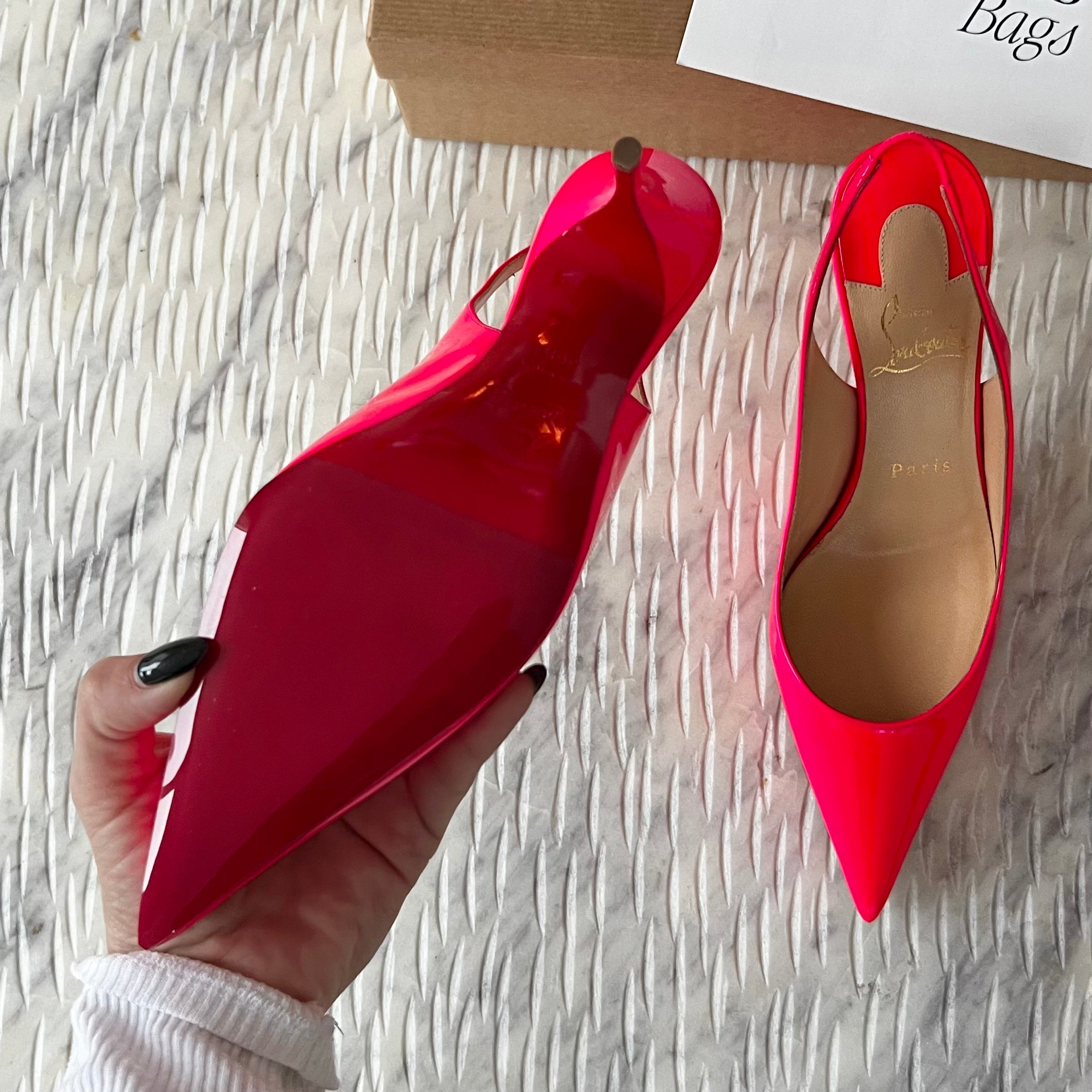 Christian Louboutin Slingback Heels