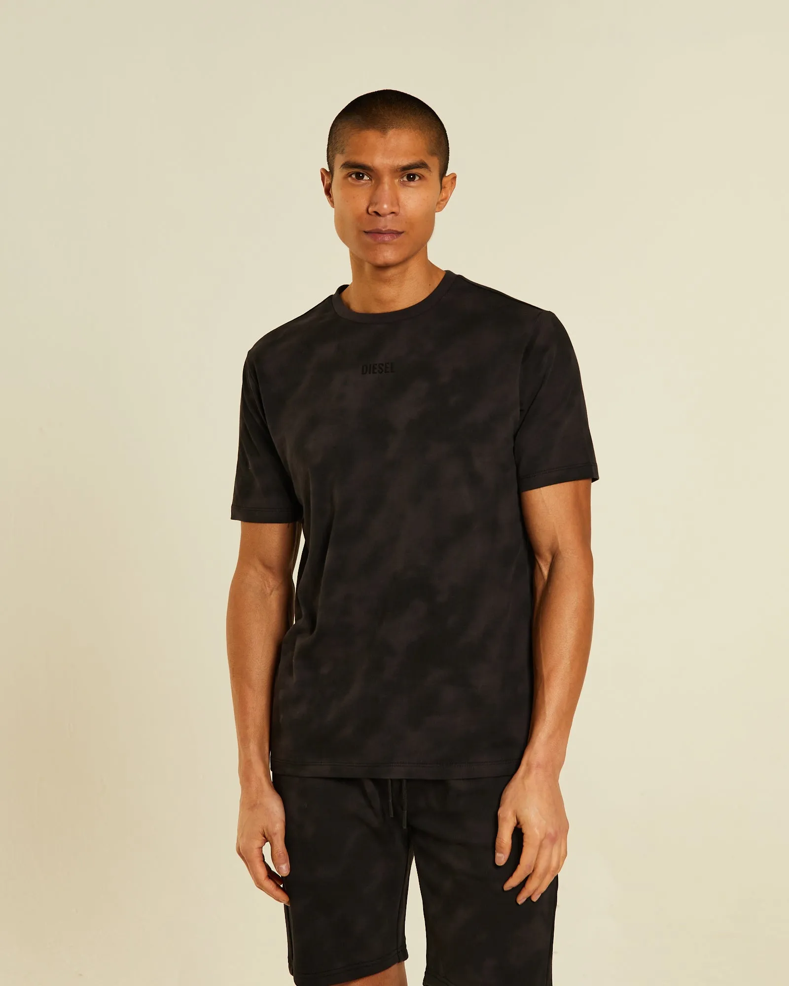 Black Bleached Cimon Tee