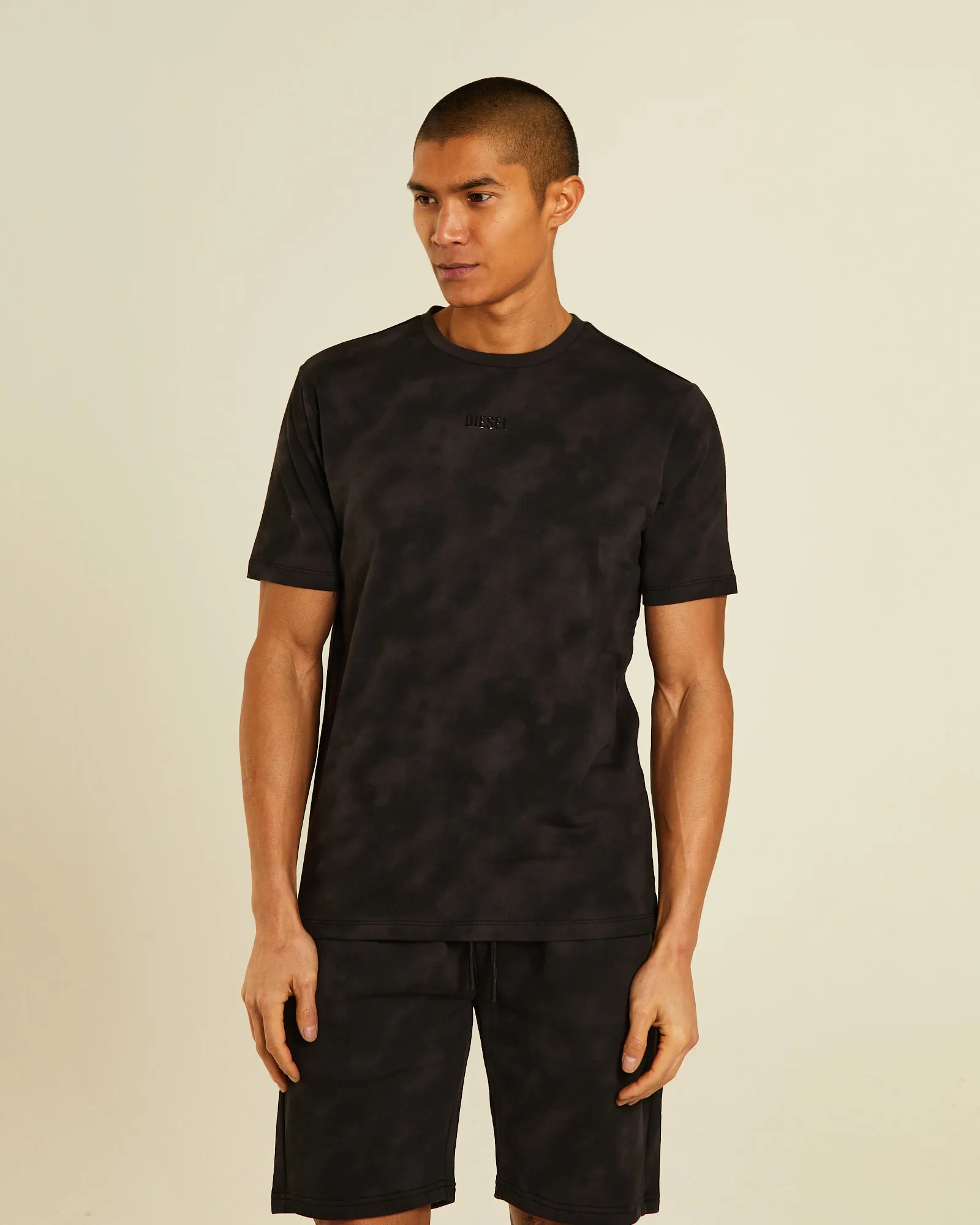 Black Bleached Cimon Tee