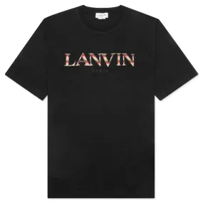 Black Lanvin Curb Tee - Timeless Style