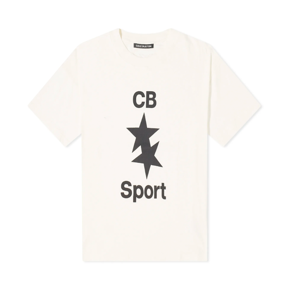 Cole Buxton Vintage White Sport T-Shirt