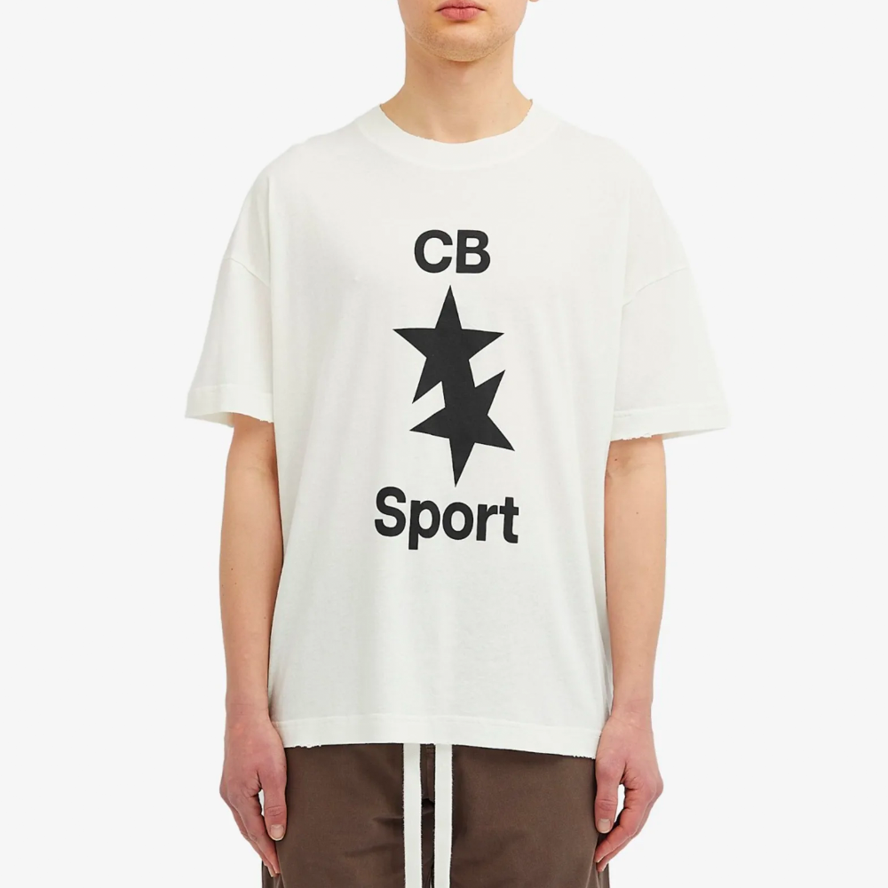 Cole Buxton Vintage White Sport T-Shirt