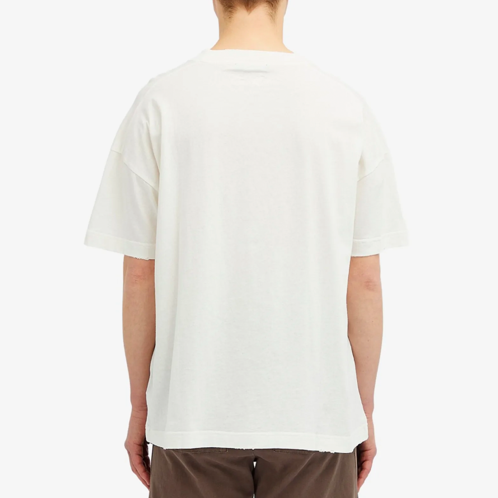 Cole Buxton Vintage White Sport T-Shirt