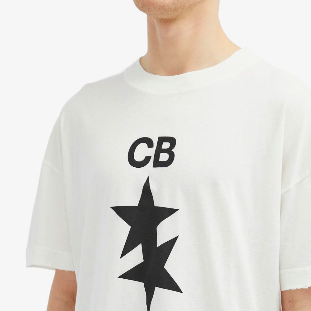 Cole Buxton Vintage White Sport T-Shirt