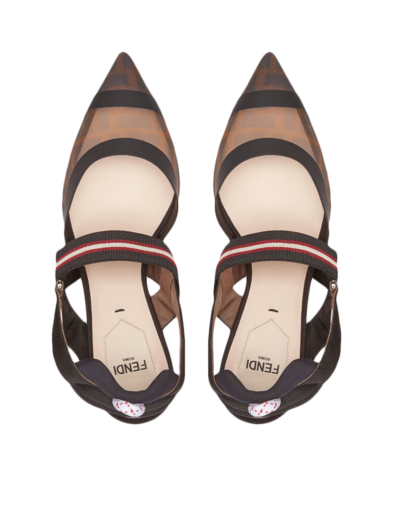 Colibrì FF motif slingback pumps - Search Result: FF motif slingback pumps by Colibrì