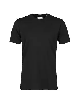 Colorful Classic Tee in Deep Black - Shop Now