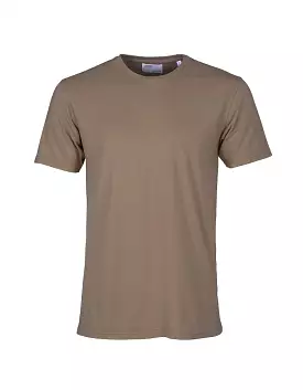 Colorful Classic Tee in Warm Taupe