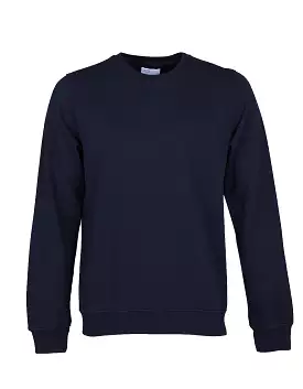 Colorful Standard Navy Blue Crew Sweatshirt