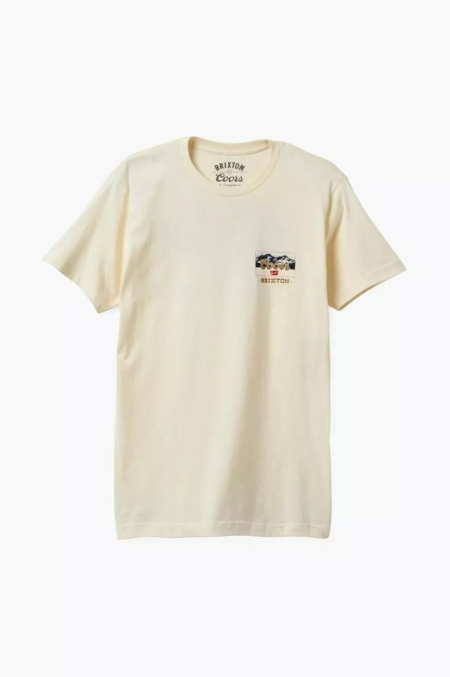 Coors Mirror Short Sleeve Standard Tee - Natural