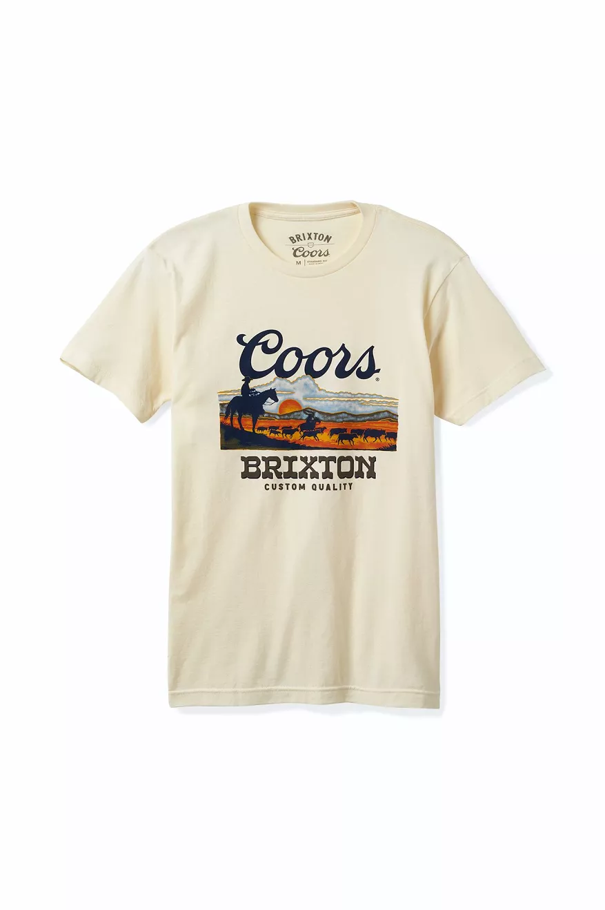 Coors Sunset Short Sleeve Tee - Natural