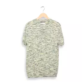 Daniele Fiesoli green knit tee in sponge cotton - DF 7045 01