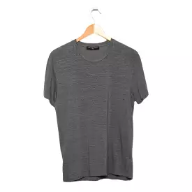 Daniele Fiesoli Linen Tee - anthracite - Buy now at affordable price.