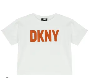 White Dkny Logo T-Shirt