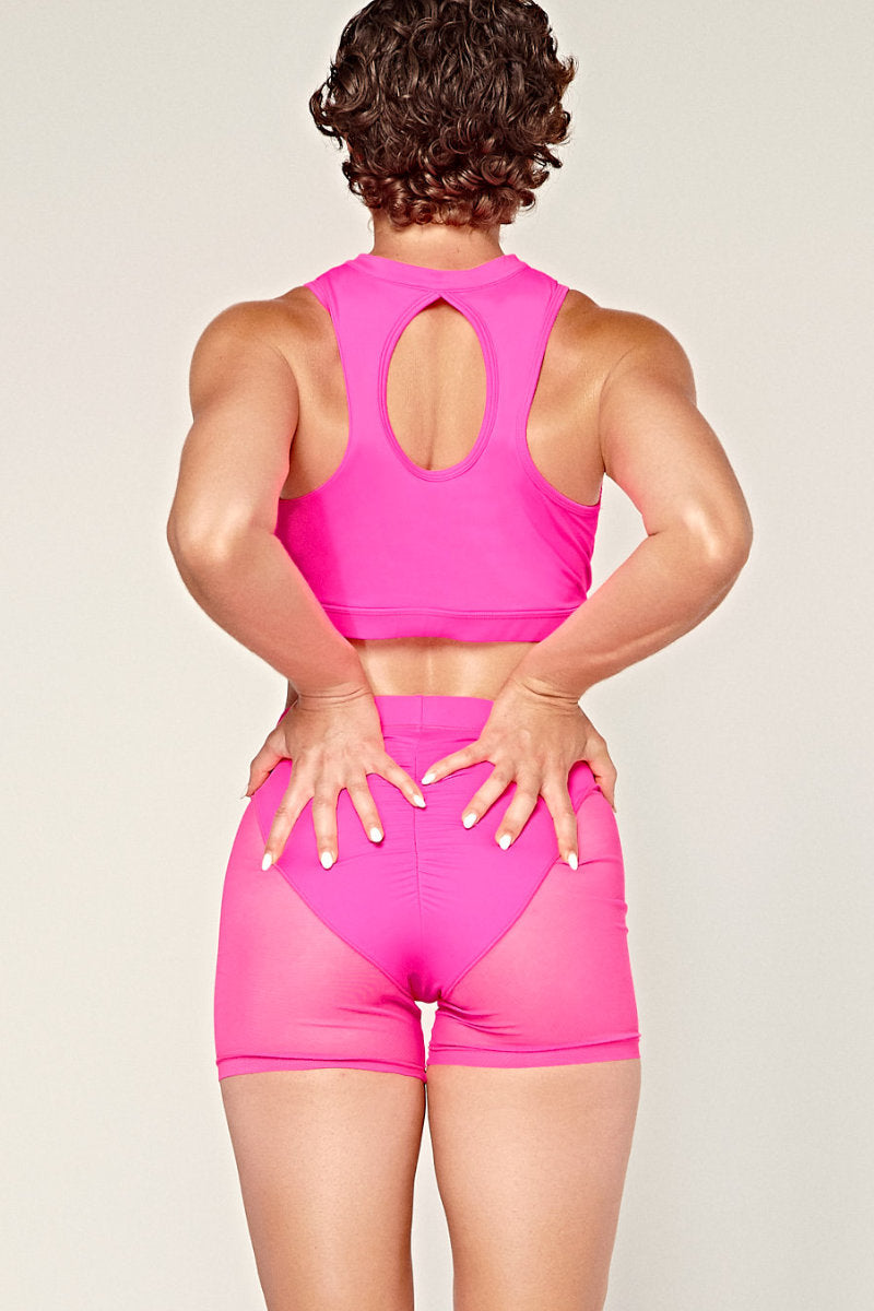 Dollhaus Biker Shorts - Barbie Pink - CXIX