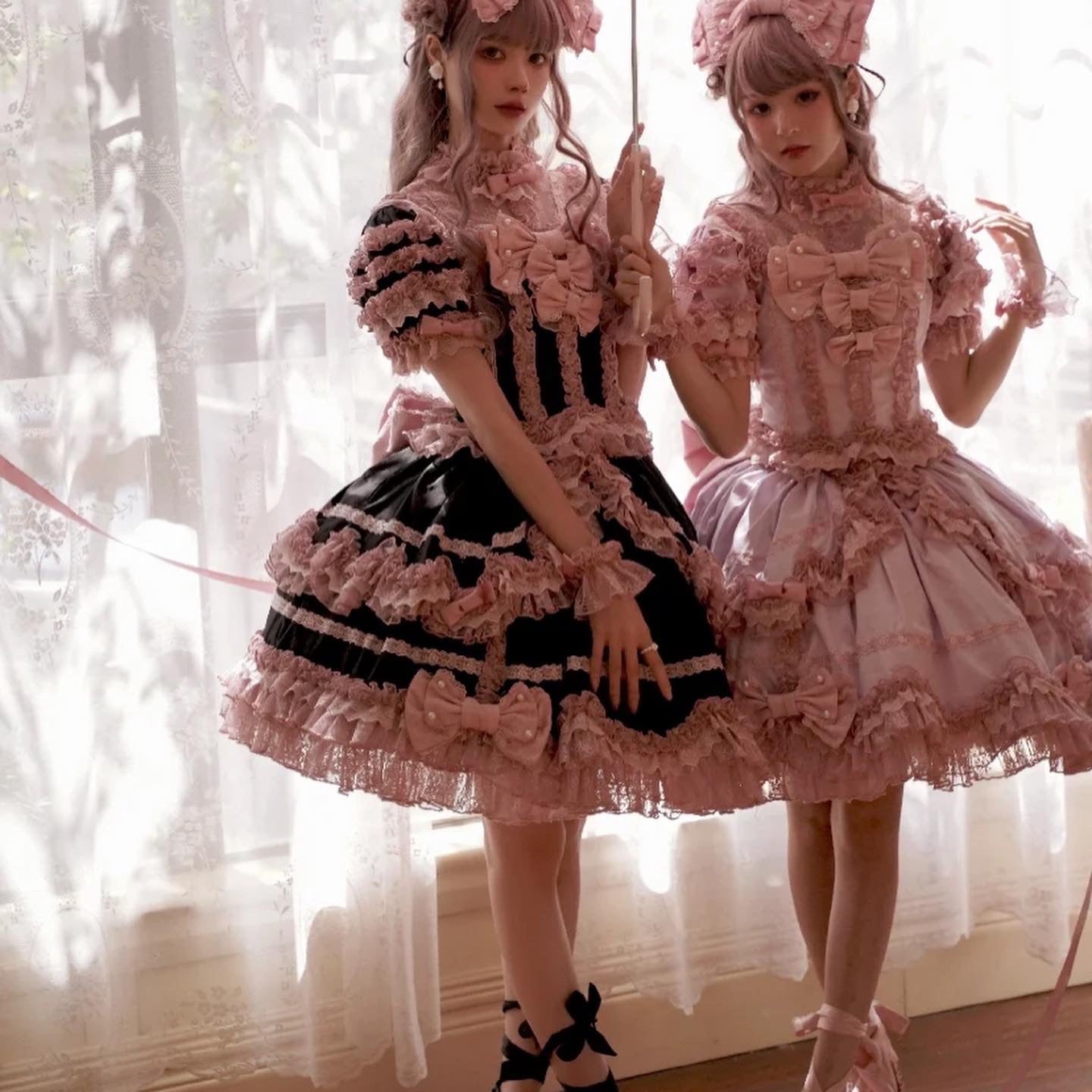 dreamy lace party romance premium lolita dress