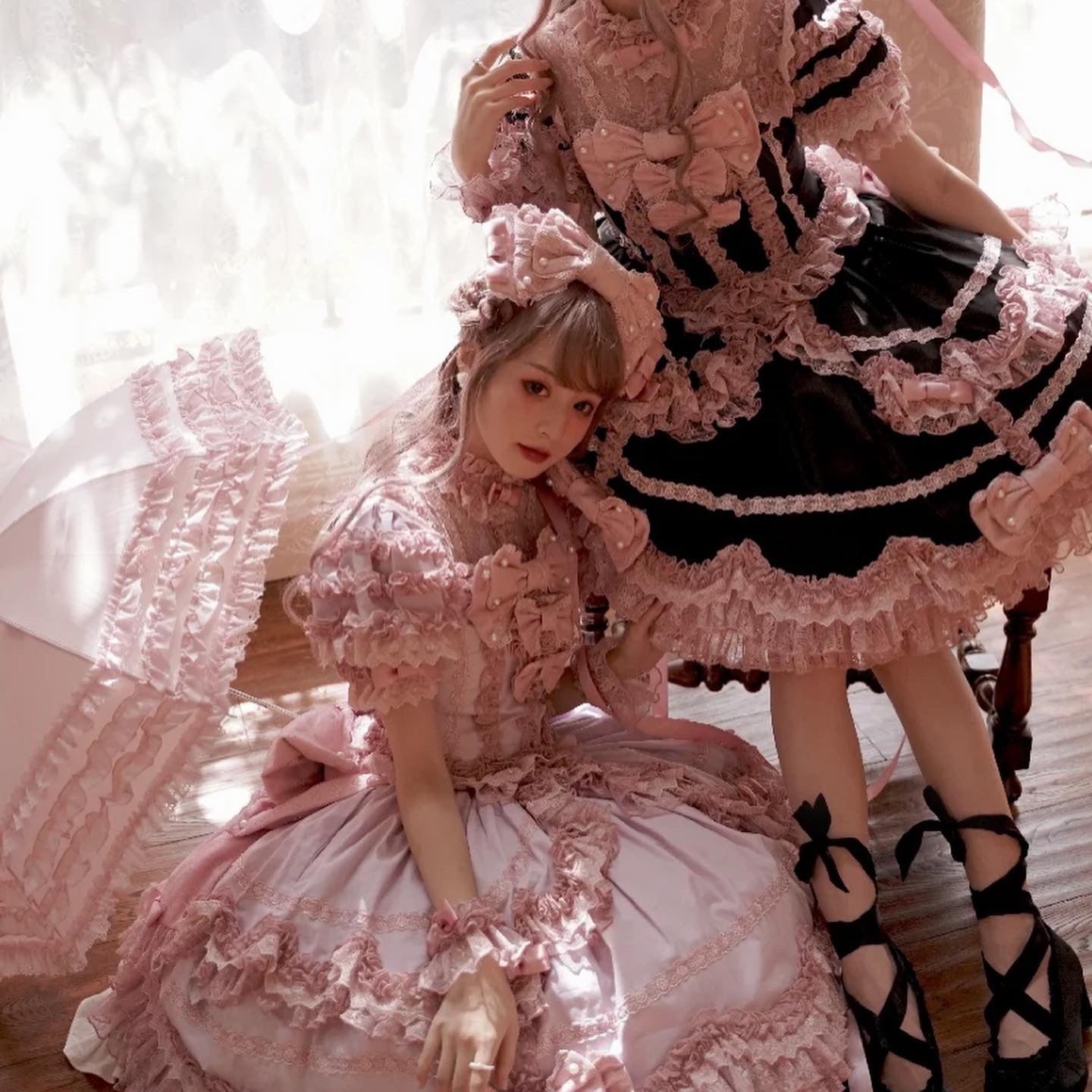 dreamy lace party romance premium lolita dress