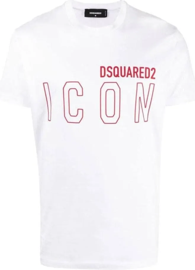 White Dsquared2 Icon T-Shirt