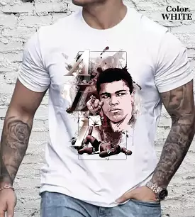 DZTR White Ali Men's T-shirt