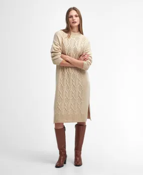 Elisha Cable Knit Midi Dress