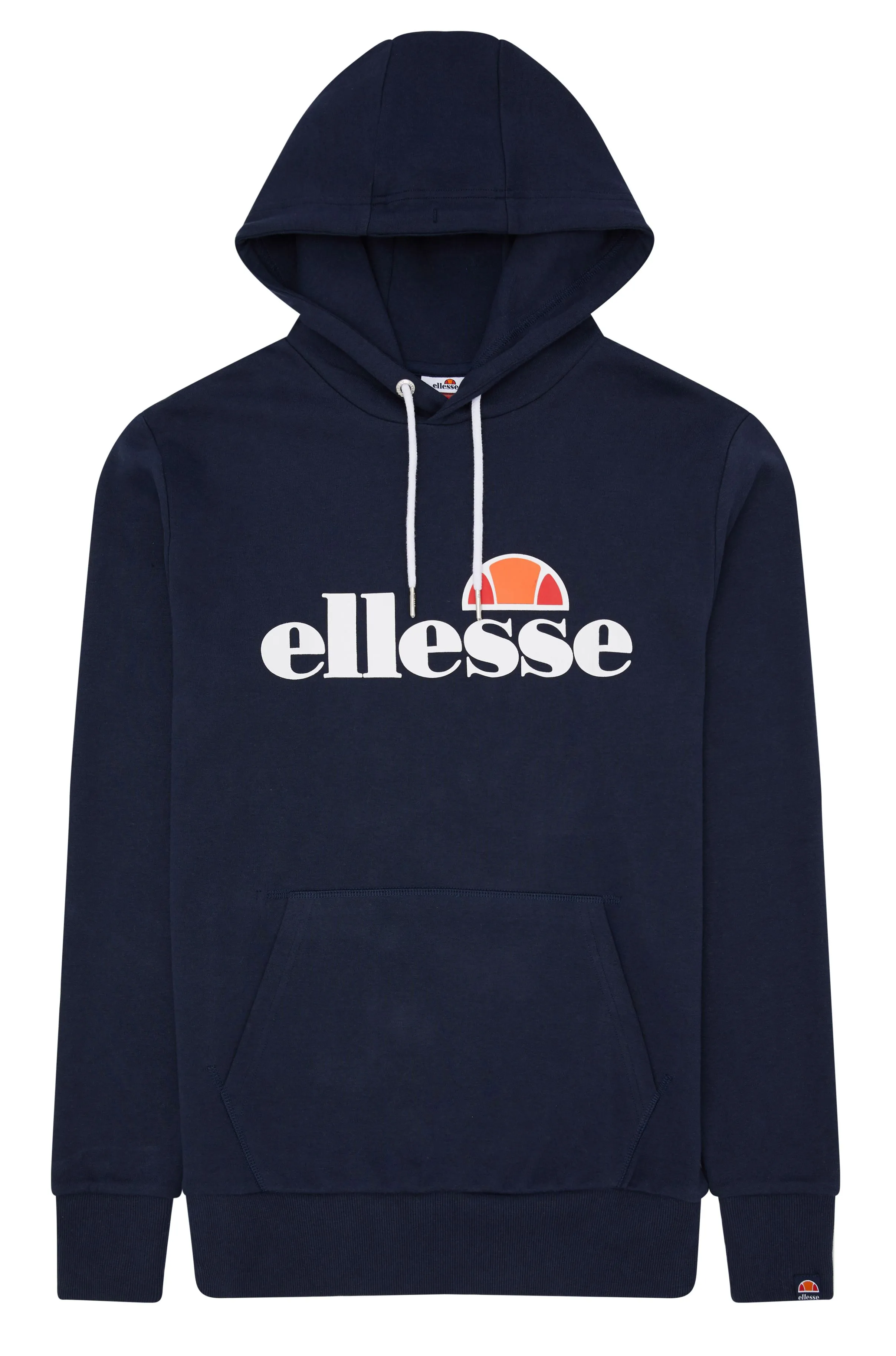 Ellesse Brisbane Navy Logo Overhead Hoodie