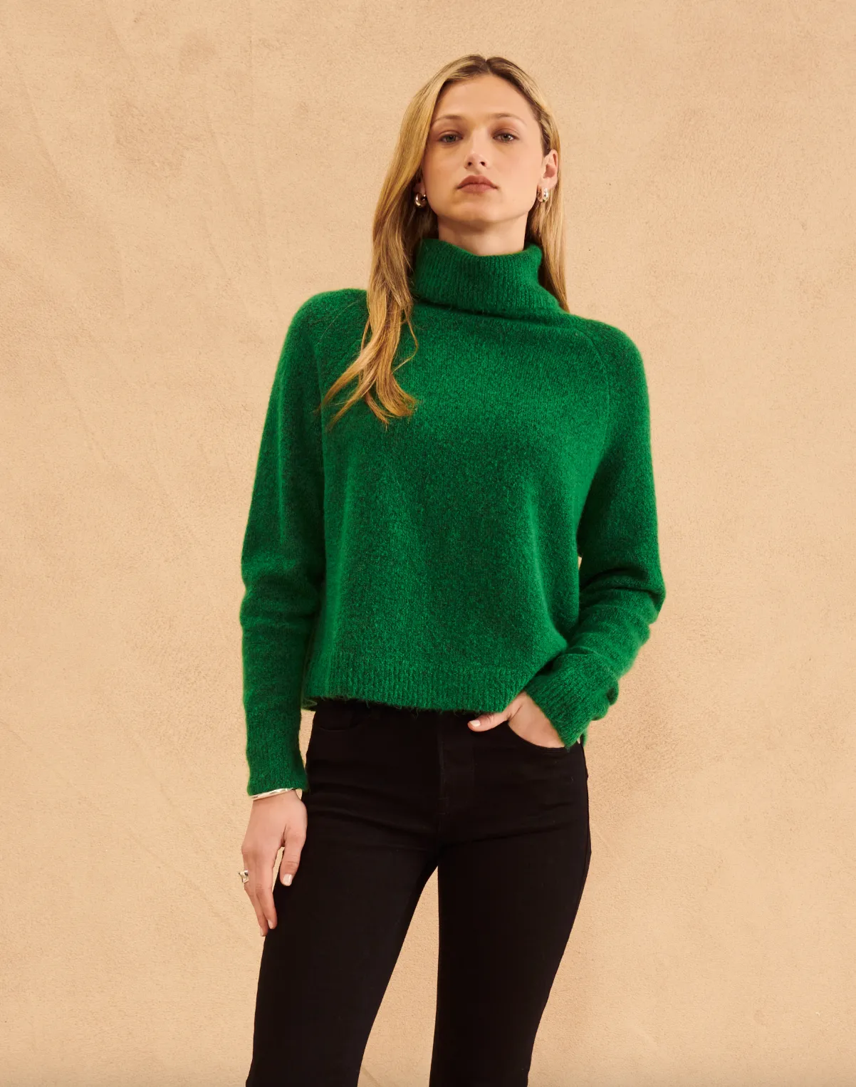 Emmett Turtleneck Sweater - Clover