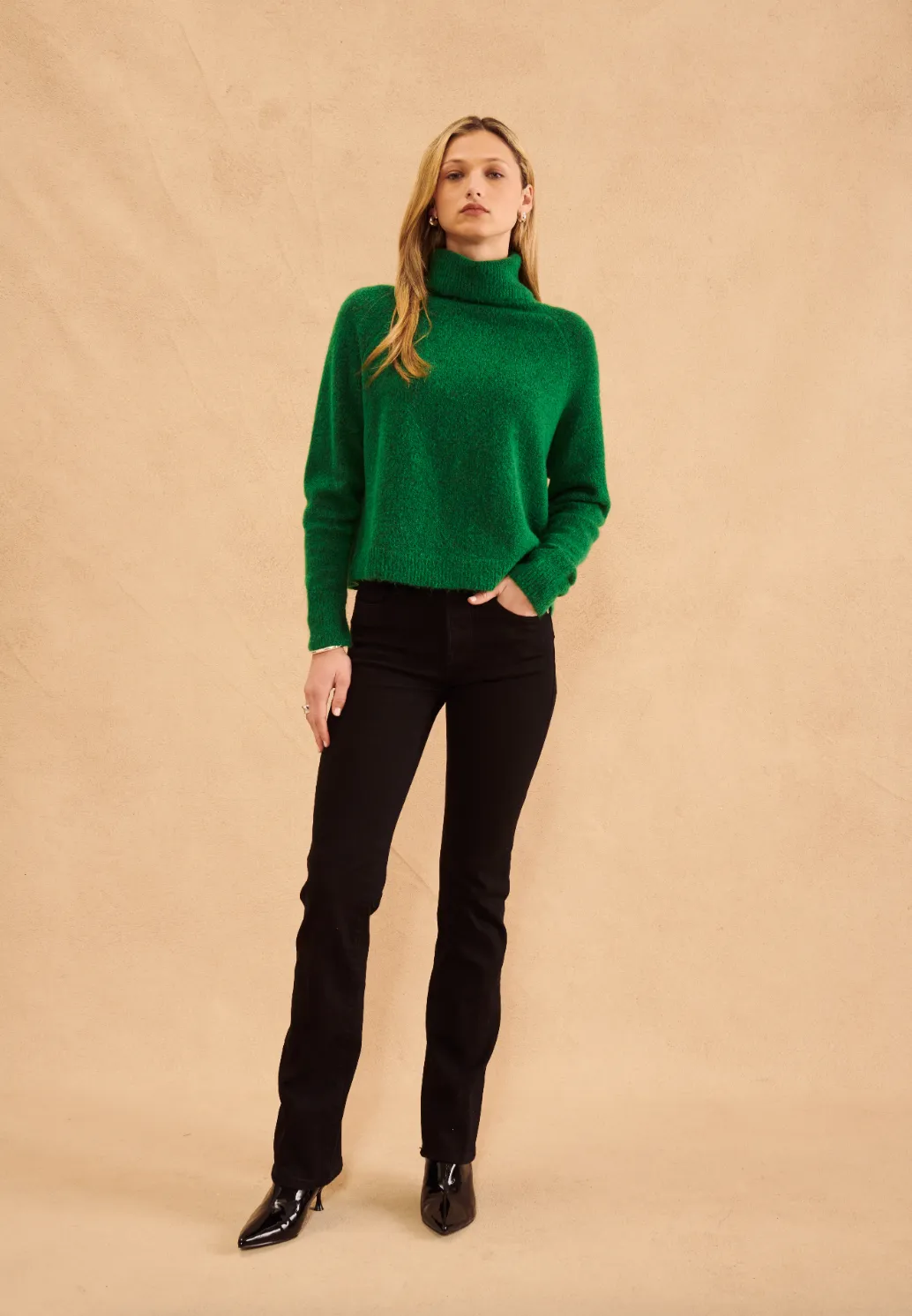 Emmett Turtleneck Sweater - Clover