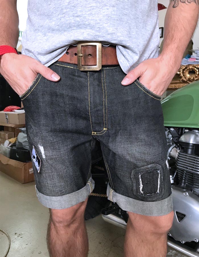 F32 Japanese Denim Cutoff Shorts