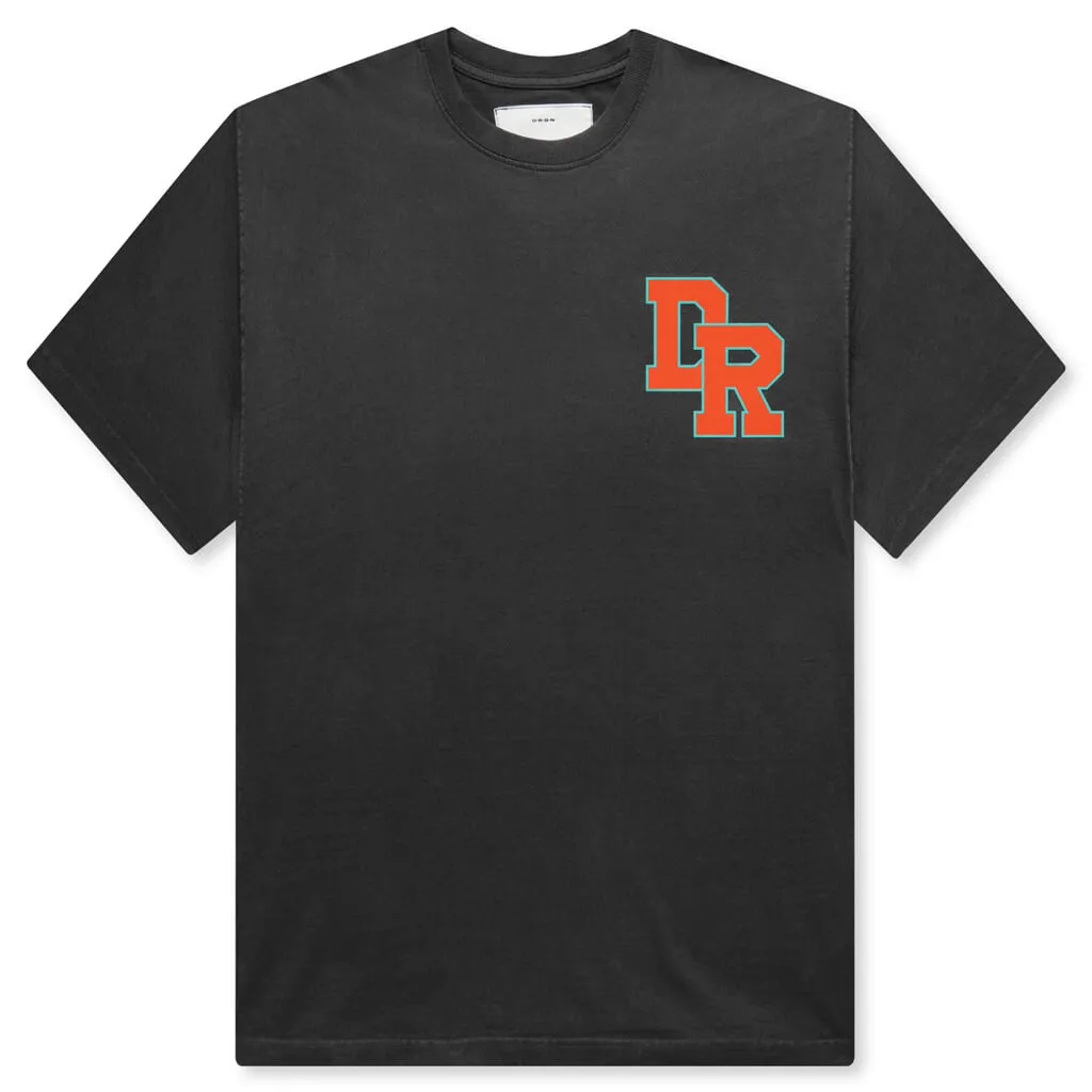 Feature x D-R-G-N Observer Faded Black Tee