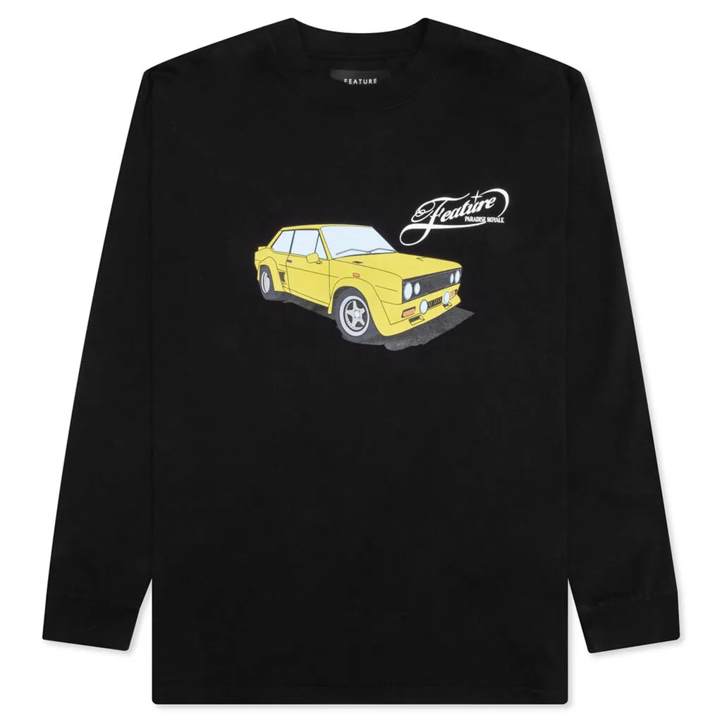 Fiat Tee Long Sleeve Black Shirt