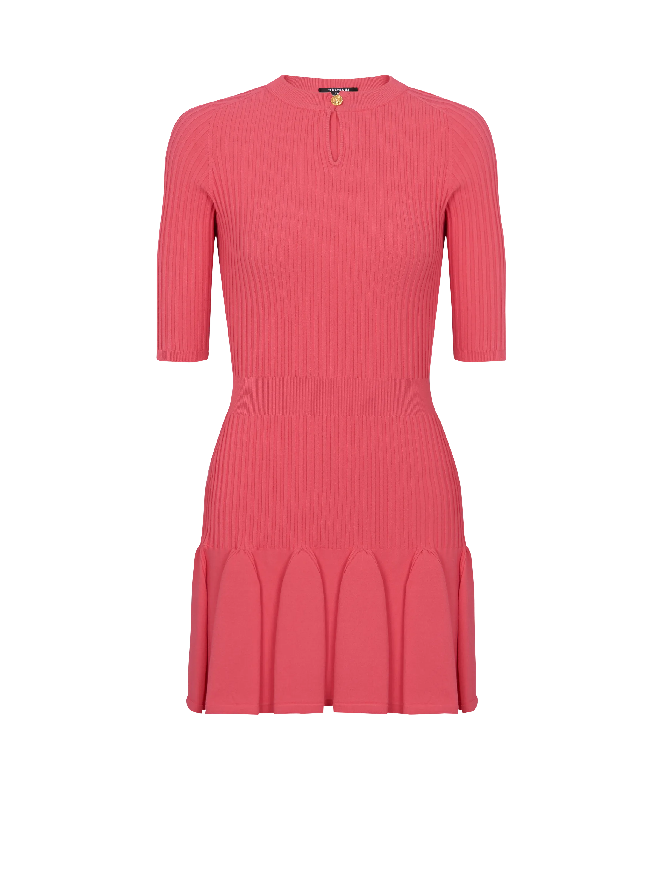 Flared Knit Dress