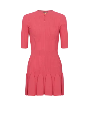 Flared Knit Dress