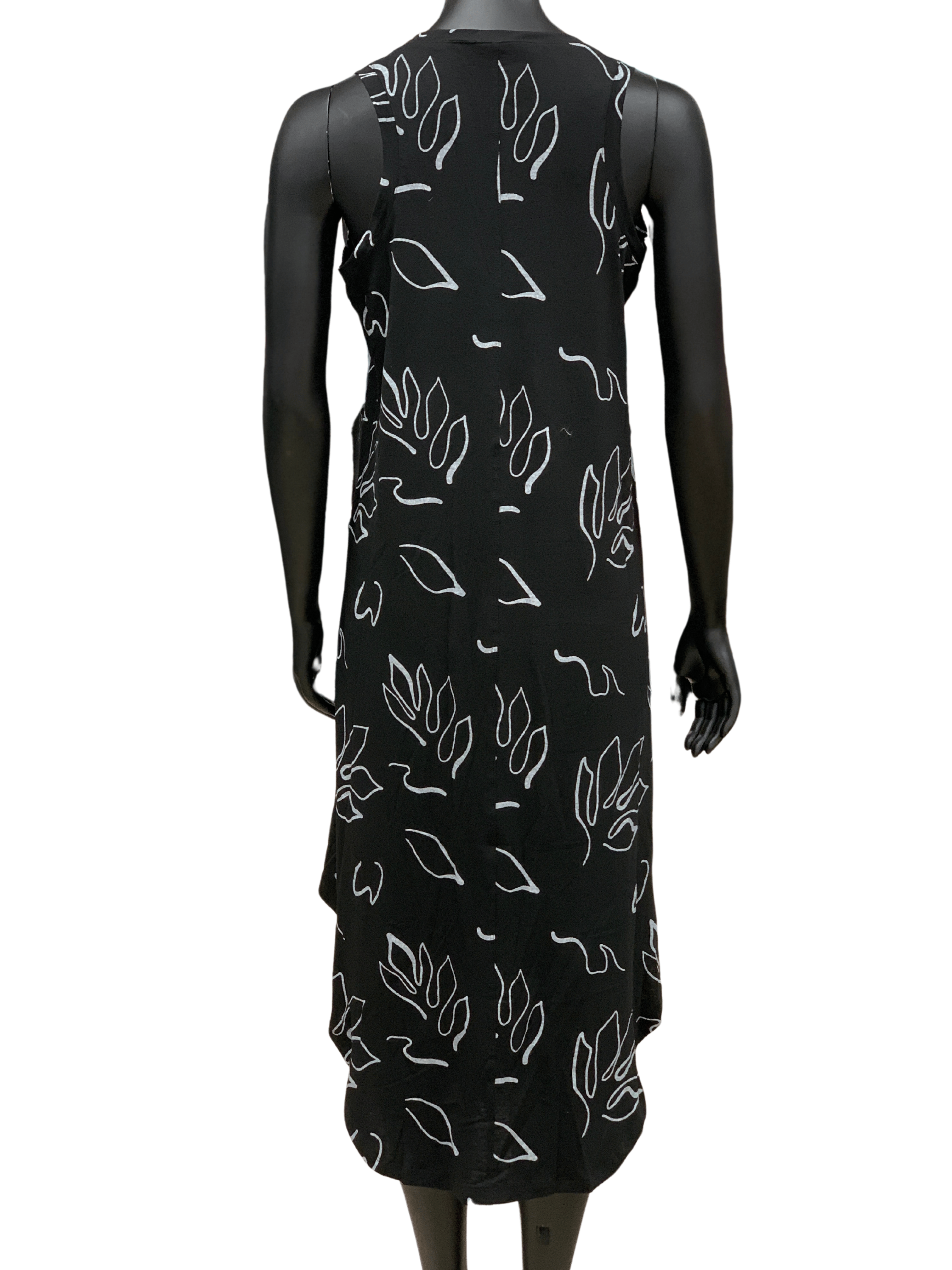 Funsport Sleeveless Dress - Black & White (Product Code: 241760)