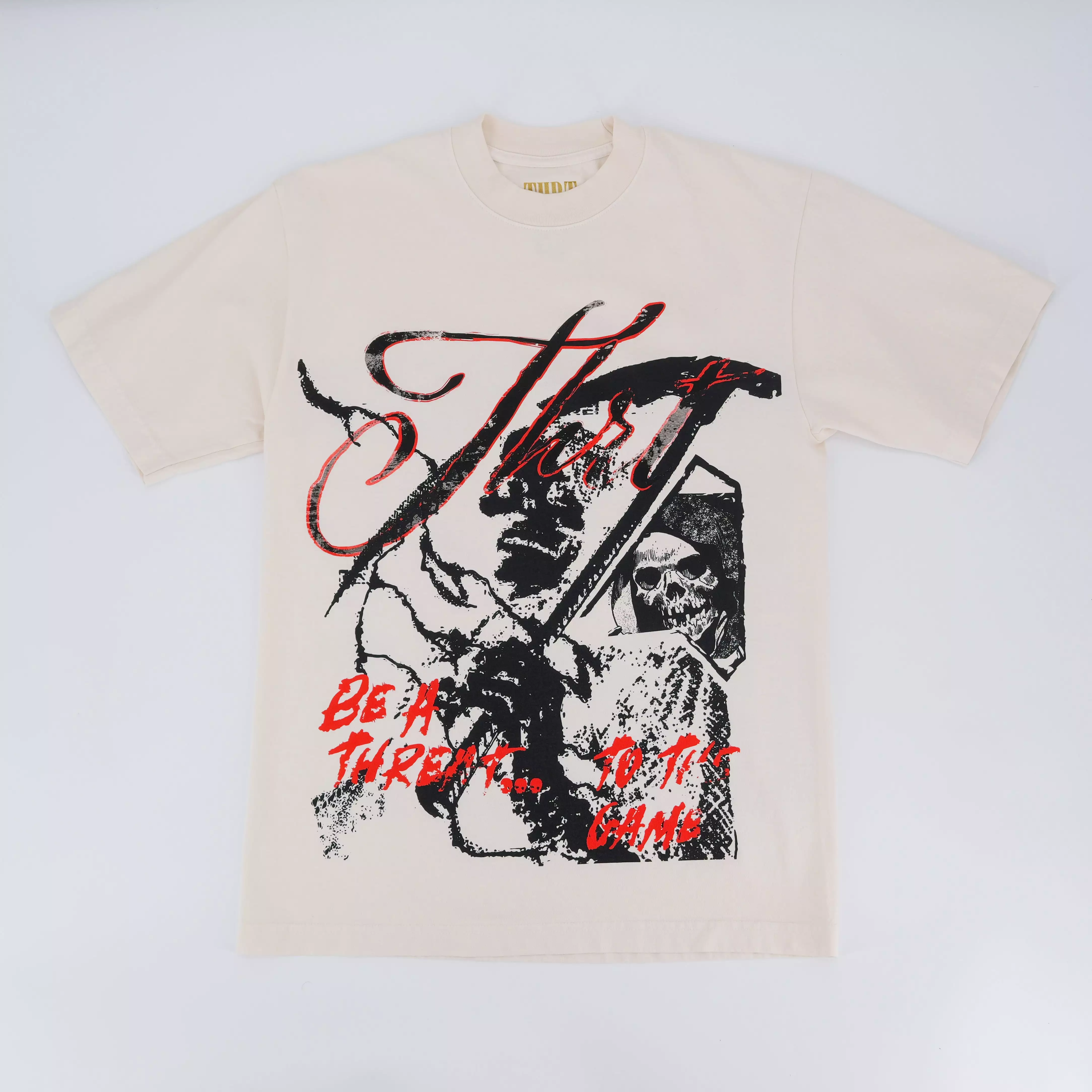 Game Heavy Tee - Natural - Threat