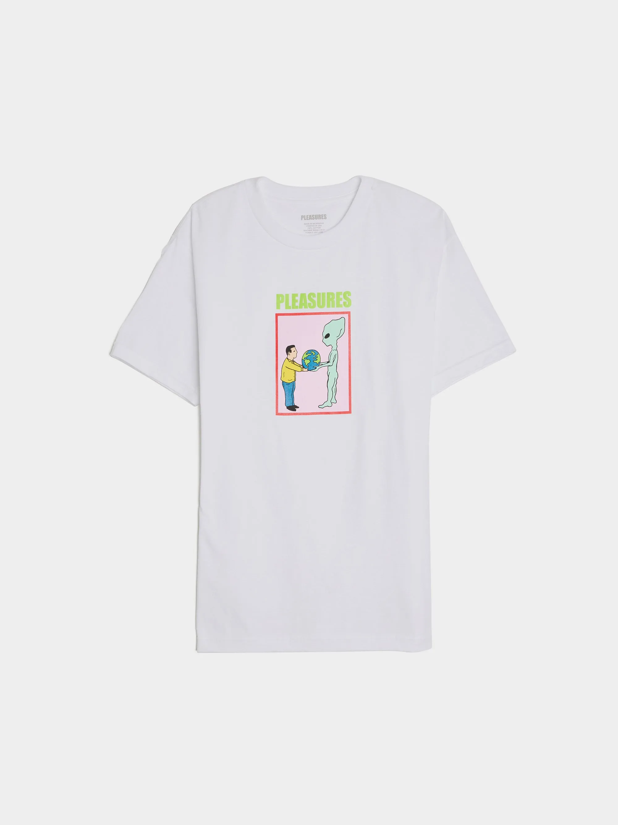 White T-Shirt Present