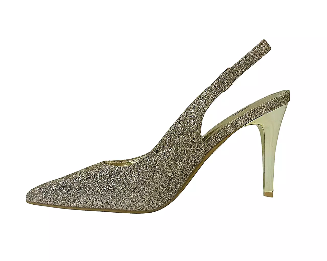 Glitter Stiletto Slingback Shoes for Women