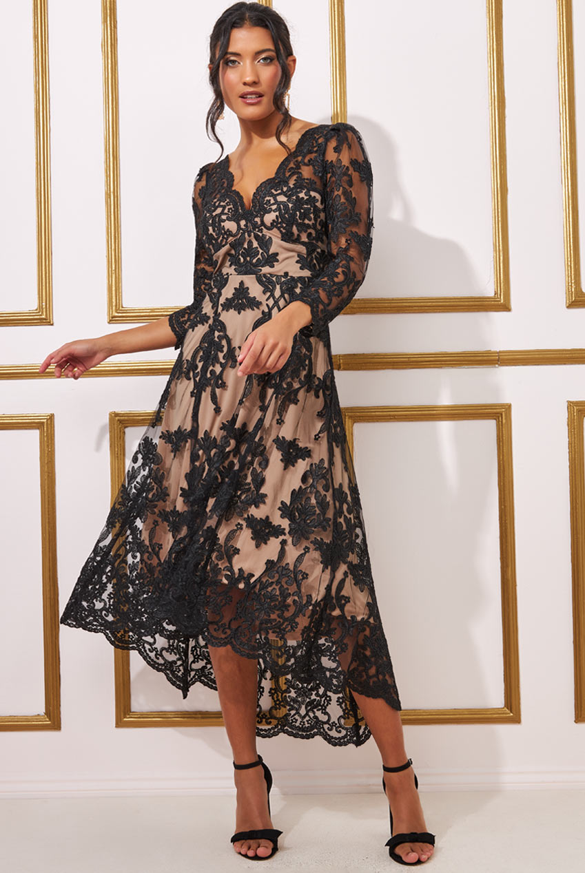 Goddiva lace dress