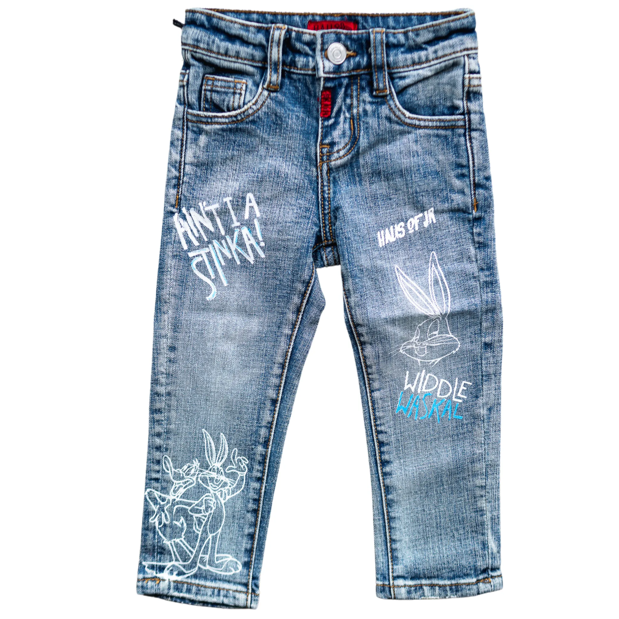 Indigo Looney Boss Denim Pants from Haus of JR