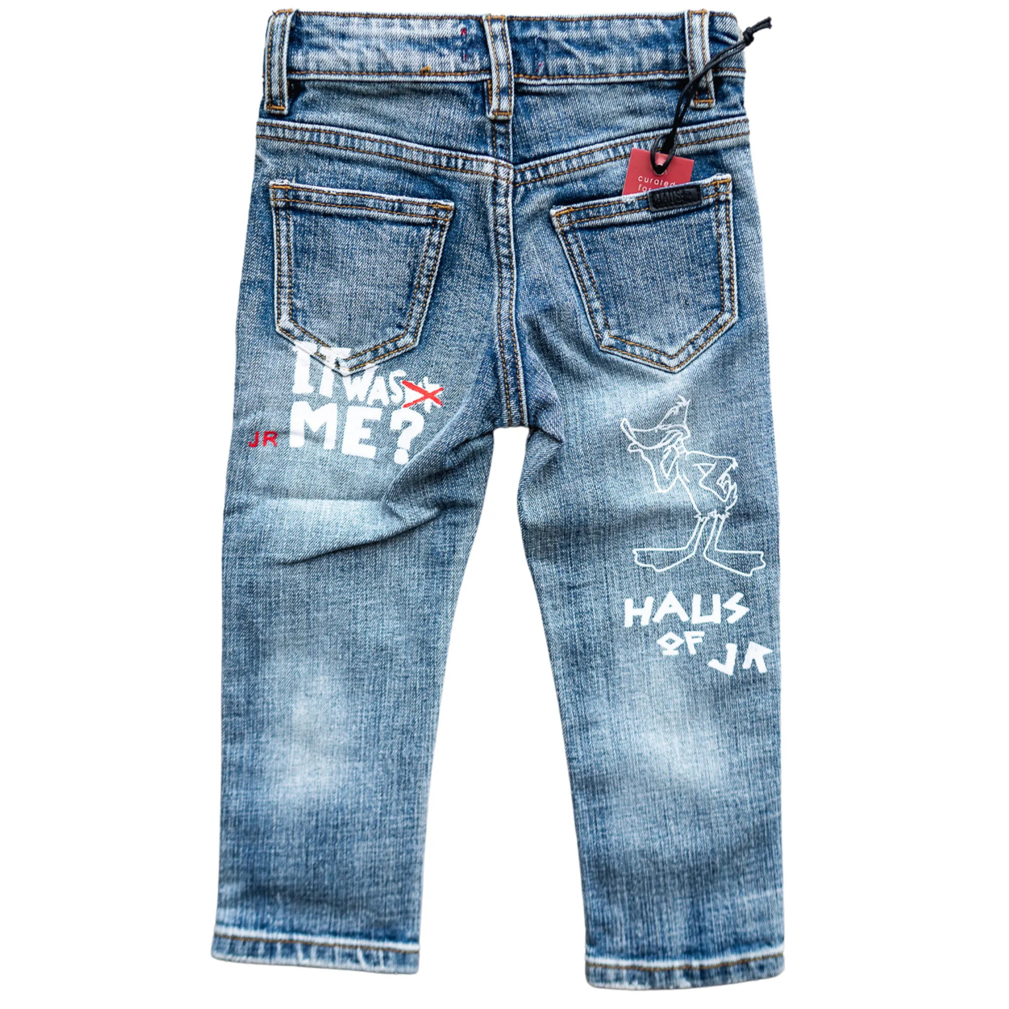 Indigo Looney Boss Denim Pants from Haus of JR