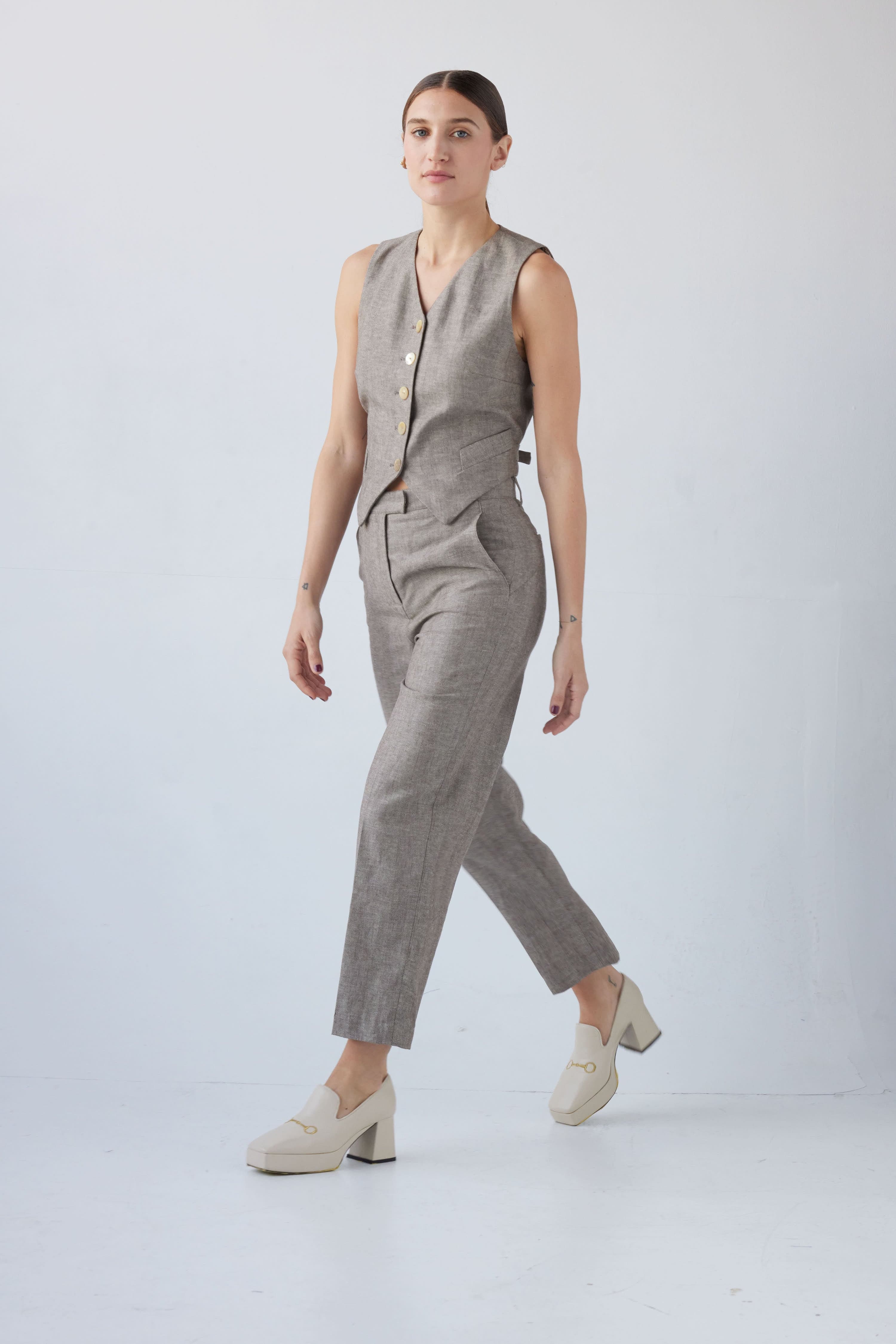 Herringbone Piper Pant