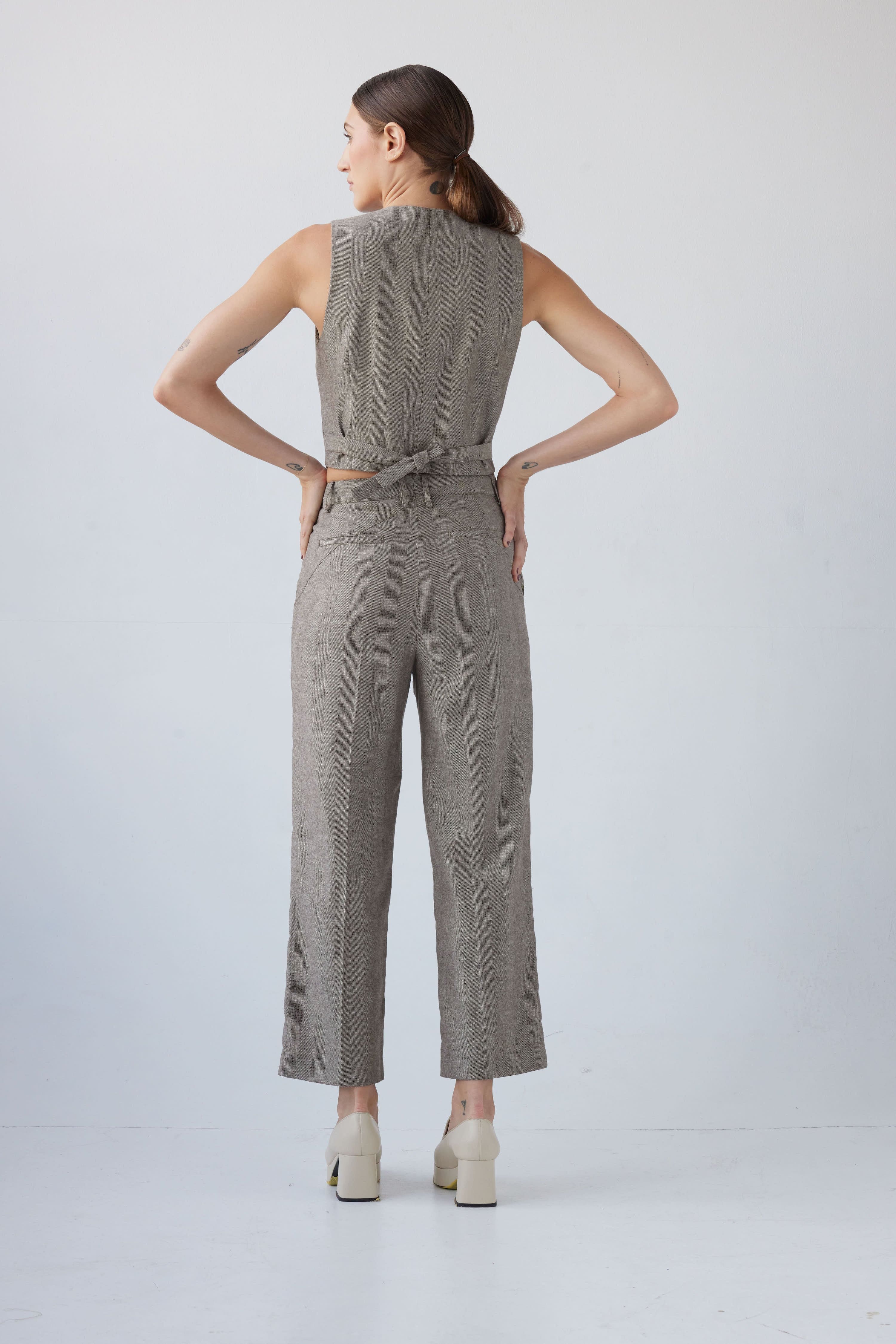 Herringbone Piper Pant