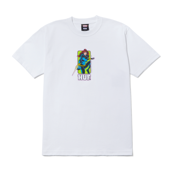 Huf Black Widow Short Sleeve Tee - White