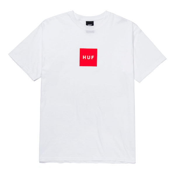 HUF Essentials Box Logo Short Sleeve T-Shirt - White