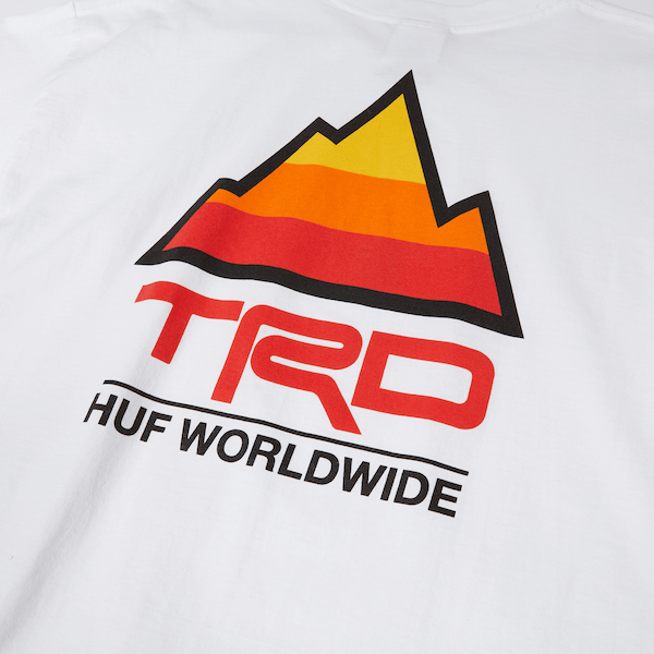 Huf Toyota Baja Short Sleeve T-Shirt - White