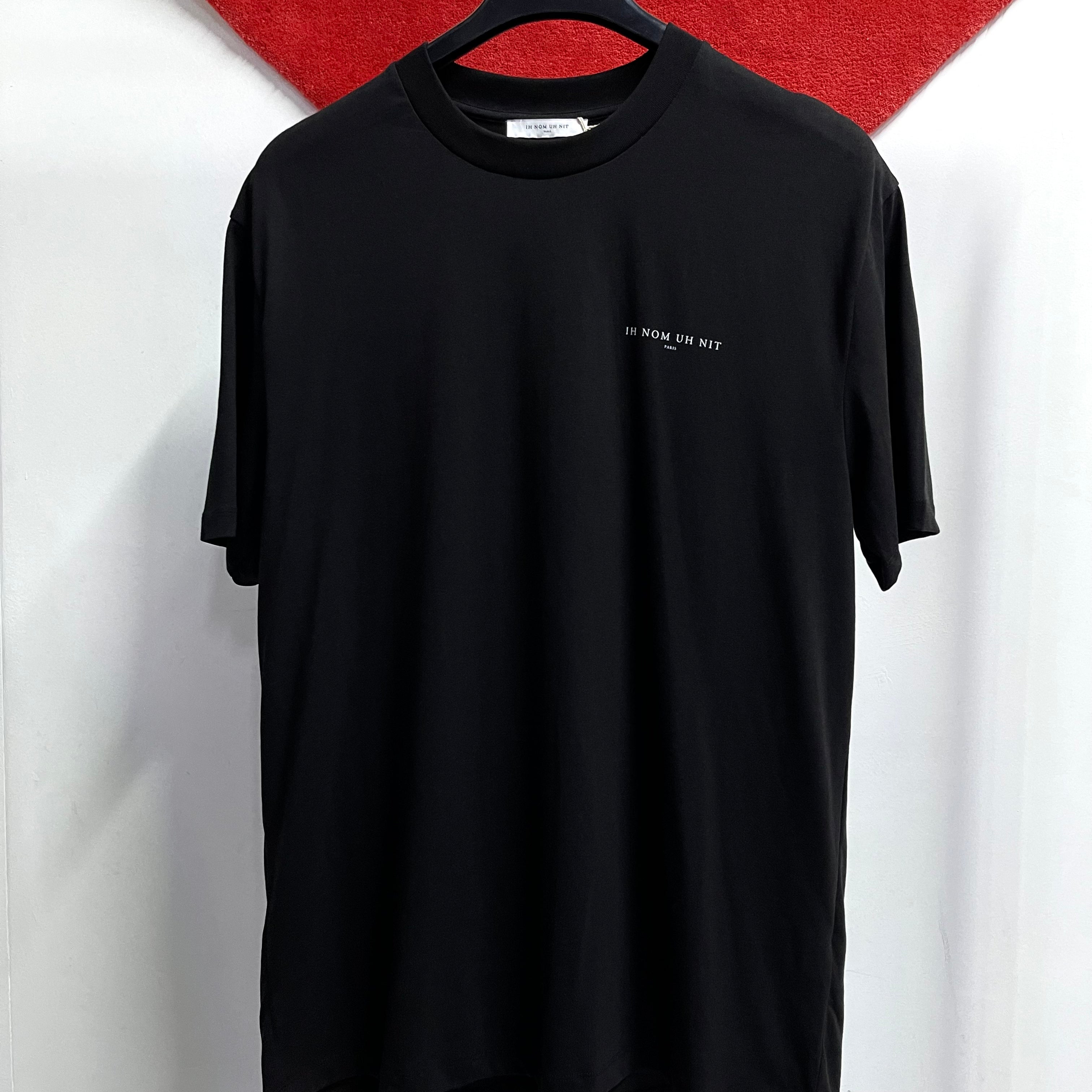 IH NOM UH NIT Paris Authentic Back Print Tee Black NUS23231 - Shop now!