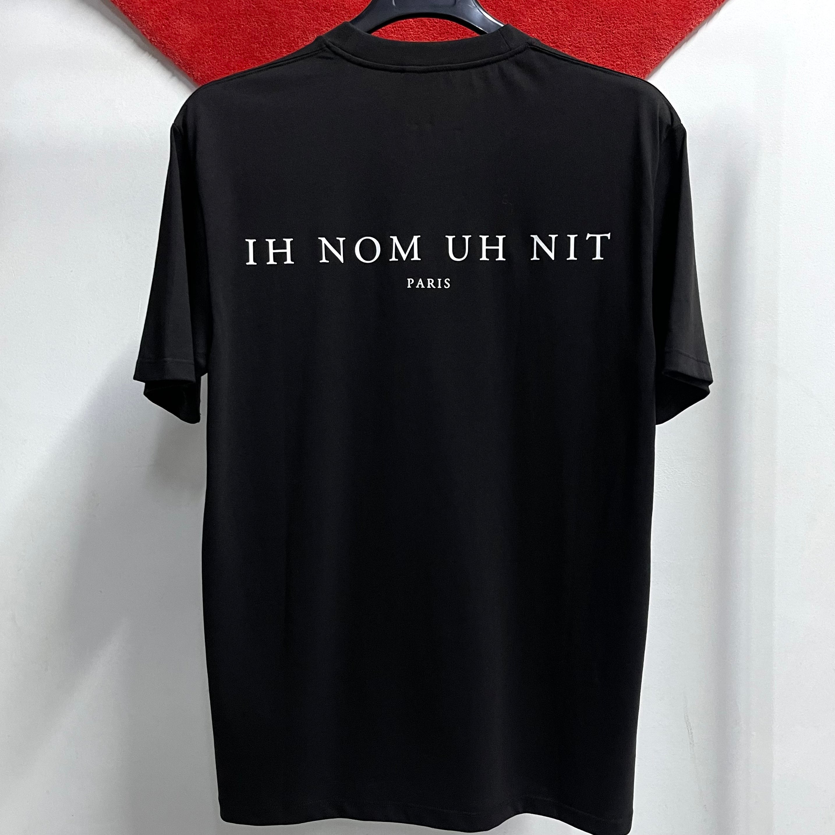 IH NOM UH NIT Paris Mask Tee in Black - Authentic and Stylish