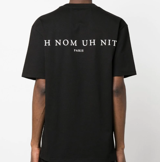 IH NOM UH NIT Paris Mask Tee in Black - Authentic and Stylish