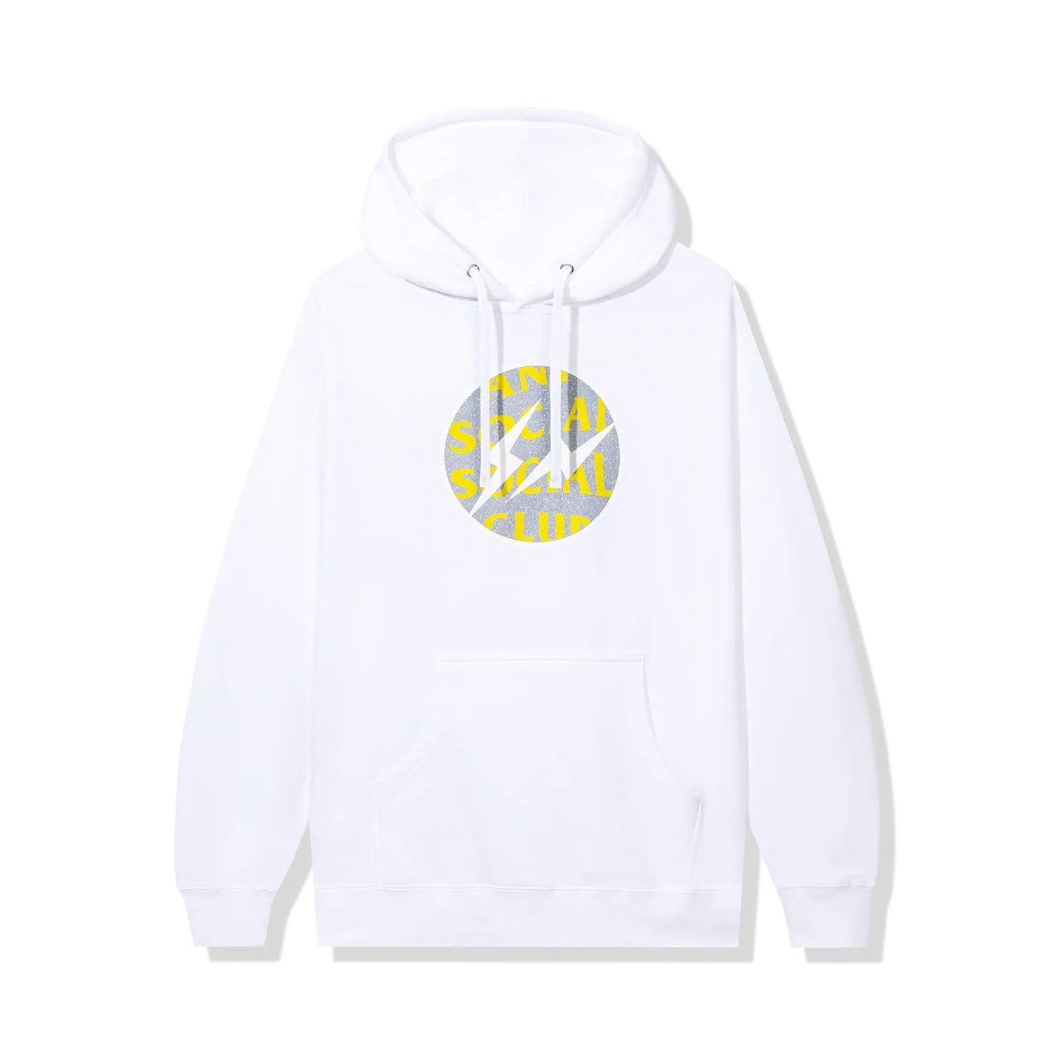 Interference White Hoodie