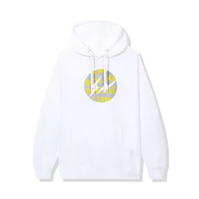 Interference White Hoodie